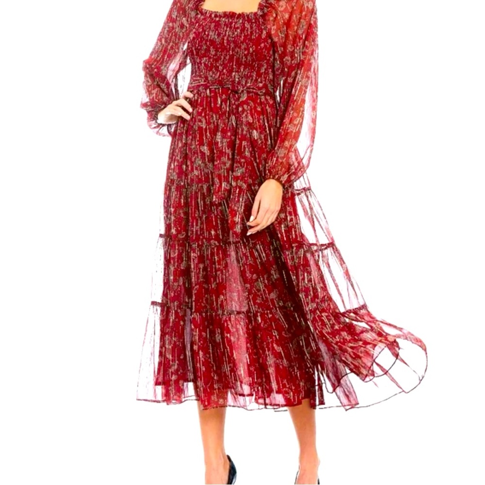 💌❣️A Loves A | Smocked Flowy Floral Maxi Dress